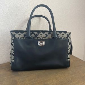 Vintage Coach Top Handle Bag